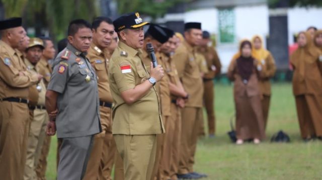 Penutupan Apel Umum di Bungku Tengah, Bupati Iksan Tekankan Program Pro Rakyat