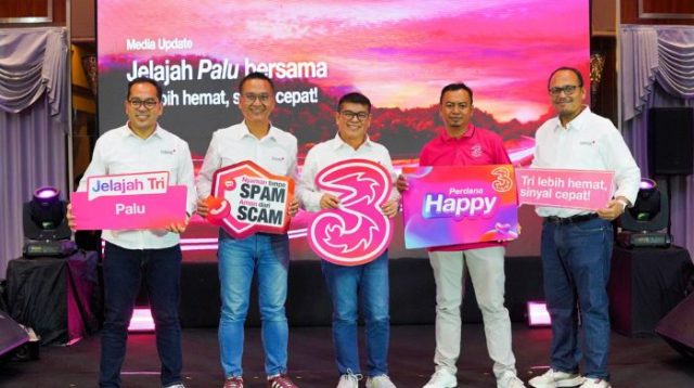 Tri Perkuat Layanan Digital Hemat dan Sinyal Cepat di Palu, Jangkau Hingga Pelosok Sulteng
