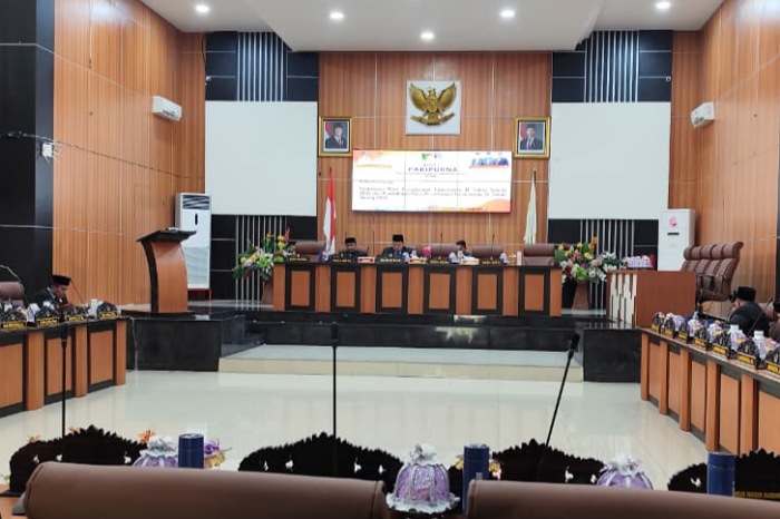 DPRD Palu Rapat Paripurna Pembukaan Masa Persidangan Cawu III Tahun 2025