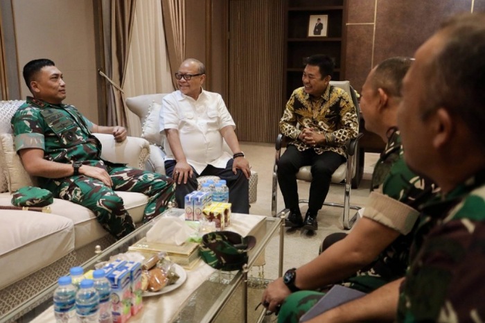Ketua DPRD Sulteng Terima Kunjungan Pamdam Palaka Wira, Bahas Isu Strategis