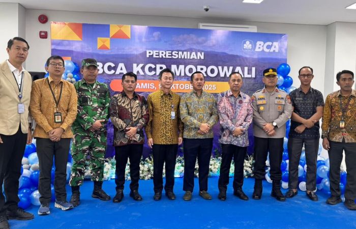 BCA KCP Morowali Resmi Beroperasi, Bupati Iksan: Langkah Strategis Dorong Ekonomi Daerah