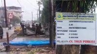 Proyek Revitalisasi Tanjung Batu Tolitoli Dikerjakan Saat Hujan, Warga Pertanyakan Kualitasnya