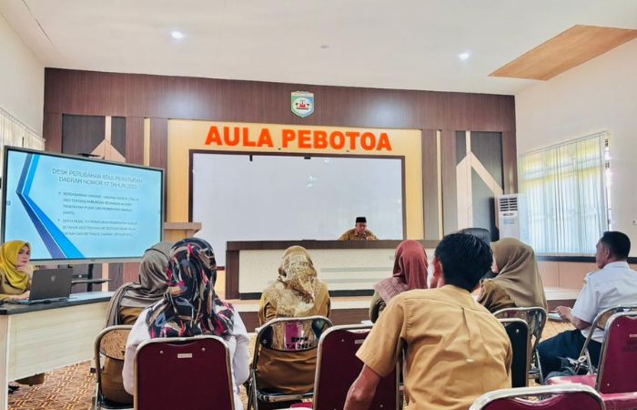 Pemda Morowali Perkuat Pendapatan Daerah Lewat Revisi Perda Pajak dan Retribusi