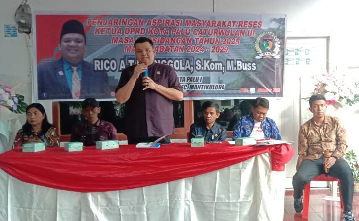 Reses Ketua DPRD Palu di Besusu Tengah, Empat Klaster Aspirasi Mencuat