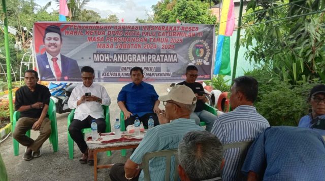 Warga Lasoani Keluhkan Masalah Air hingga Penerangan ke Waket II DPRD Palu