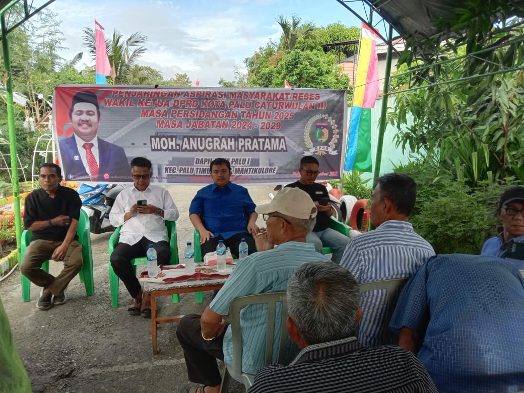 Warga Lasoani Keluhkan Masalah Air hingga Penerangan ke Waket II DPRD Palu