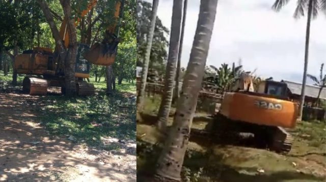 Diduga Bocor, Cukong Beserta Alat Berat di PETI di Hulu Sungai Taopa Kabur Duluan Sebelum Operasi