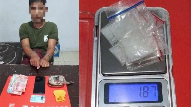Satresnarkoba Polres Parimo Tangkap Pengedar Sabu di Desa Paria, 9 Paket Babuk Diamankan