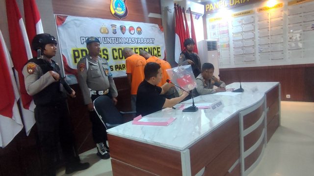 Polres Parimo Tangkap Tiga Terduga Pencuri Spesialis Rumah Kosong, Satu di Antaranya Adalah Residivis
