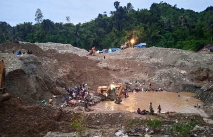 Bom Waktu Tambang Emas Ilegal Taopa Parigi Moutong