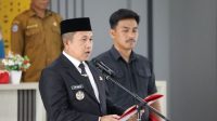 Bupati Morowali Lantik Simon Abd Rasyid Jadi Kepala Desa PAW Laroue