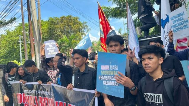 Mahasiswa Morowali Kecam Kerusakan Jalan Nasional hingga Desak Evaluasi PT IMIP