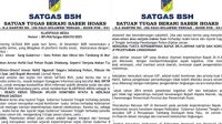 GROUND Satgas BSH Bentukan Gubernur Sulteng Dinilai Ancam Kebebasan Pers