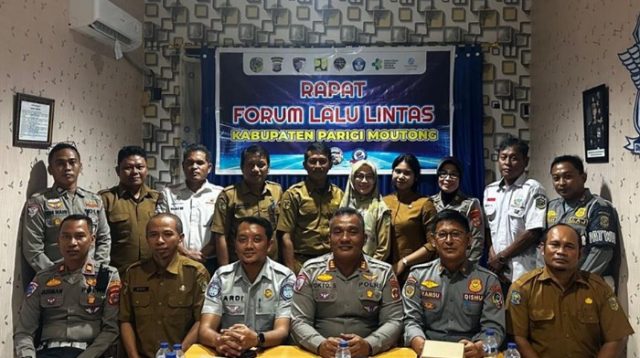 Rapat Forum Lalu Lintas di Polres Parimo, Jasa Raharja Perkuat Sinergi Keselamatan