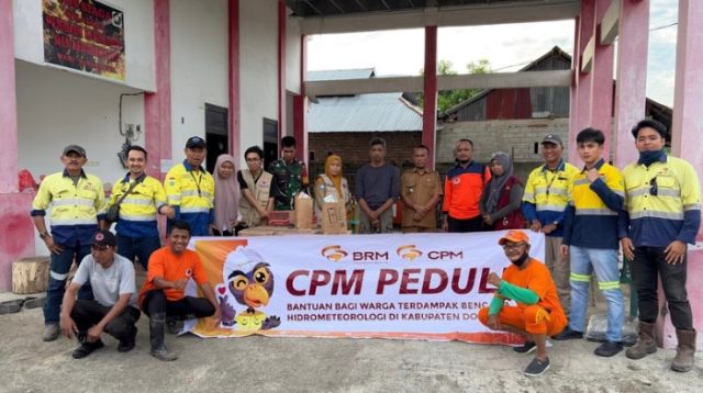PT CPM Salurkan Bantuan bagi Korban Banjir dan Longsor di Donggala