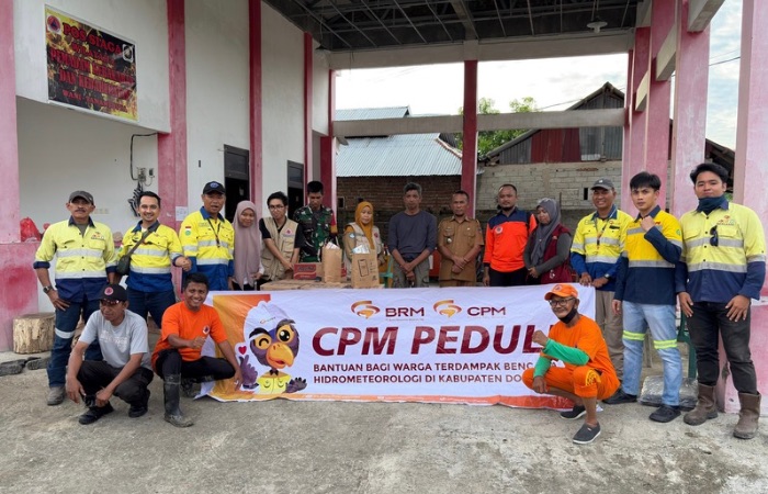 PT CPM Salurkan Bantuan bagi Korban Banjir dan Longsor di Donggala