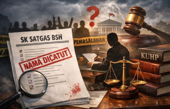 Implikasi Hukum Dugaan Pencatutan Nama dalam SK Satgas BSH yang Diteken Gubernur Sulteng