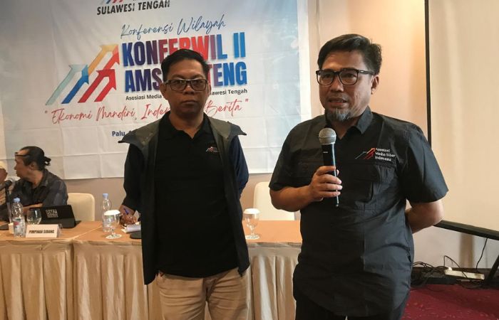 Muhammad Iqbal-Abdullah K Mari Kembali Pimpin AMSI Sulteng 2026-2030