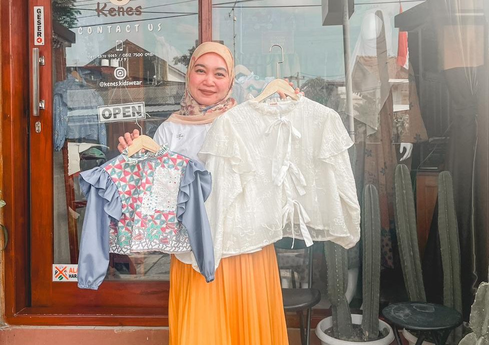 Didukung BRI dan LinkUMKM, Kenes Lalita Sukses Kembangkan Busana Anak Wastra Khas Jepara