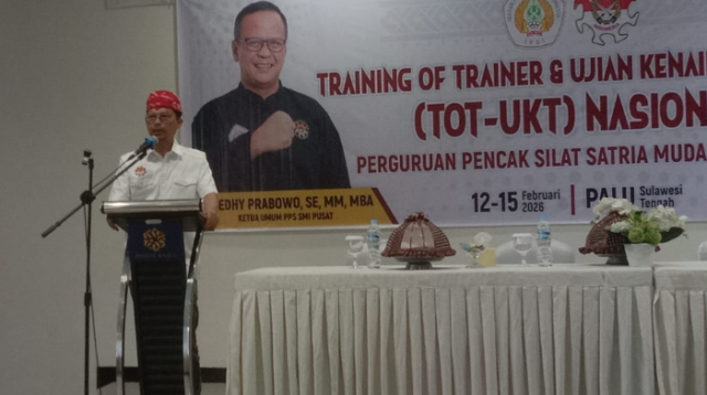 Waketum Satria Muda Indonesia Dorong Pesilat Sulteng–Sulbar Tembus Level Internasional