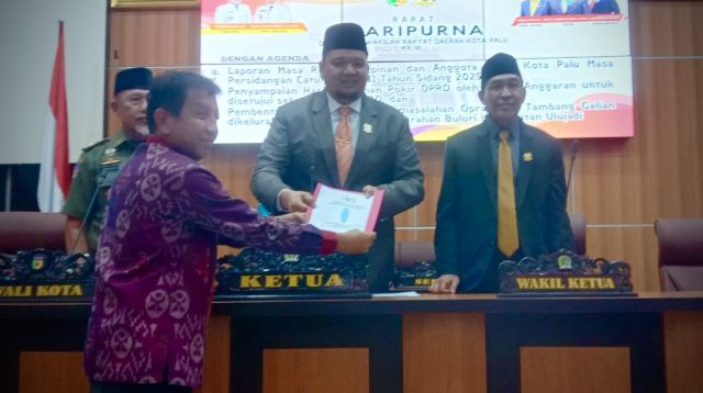 Rapat Paripurna DPRD Palu Dibuka dengan Tiga Agenda Strategis