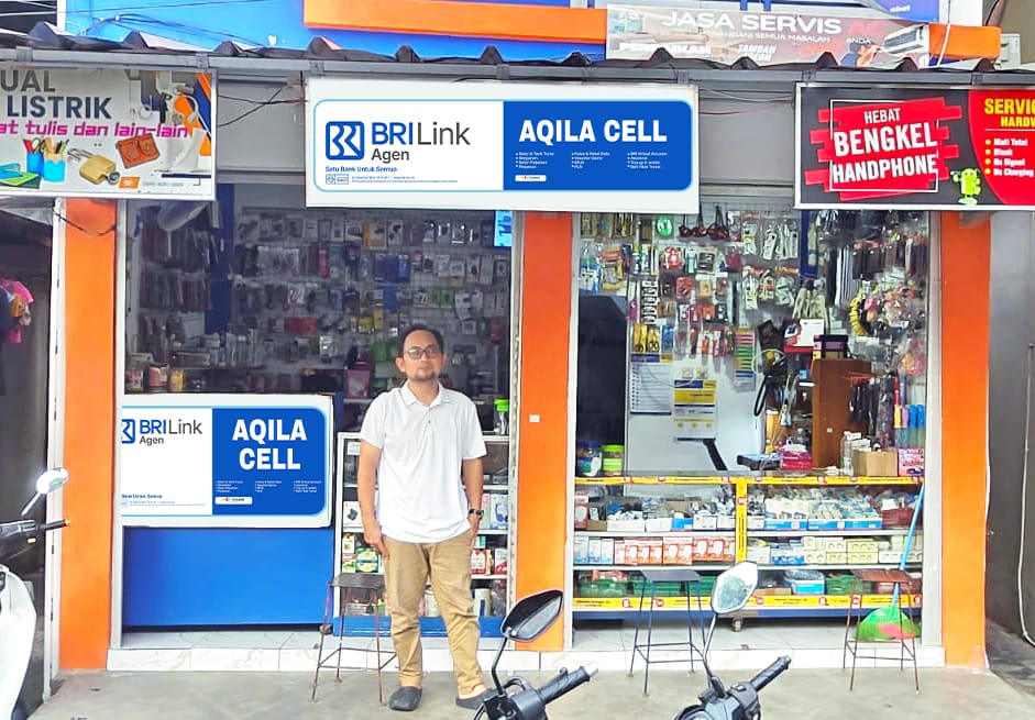 BRILink Agen Ohim Sukses Berdayakan Warga dan Bangun Jejaring Usaha Mikro di Kemayoran