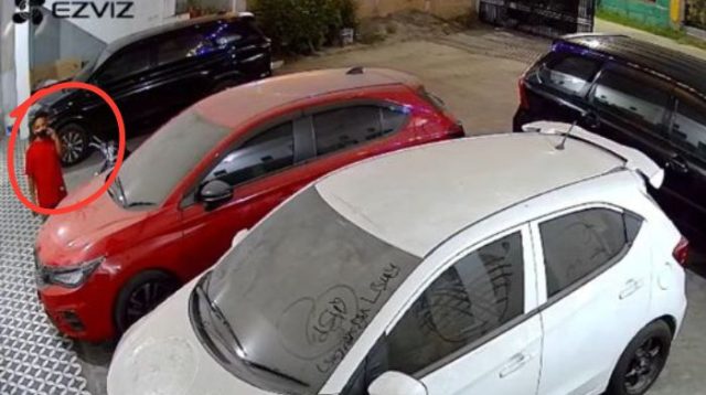 Aksi Teror Air Keras di Palu: Mobil Warga Disiram Berulang, Pelaku Terekam CCTV