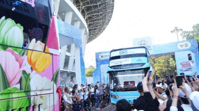 Pulang Kampung Aman dan Nyaman, BRI Berangkatkan12.352 Pemudik dengan 238 Bus