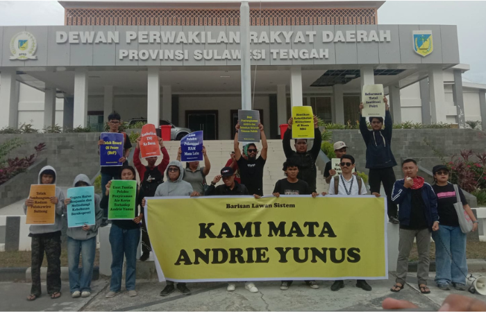 Aktivis KontraS Andrie Yunus Disiram Air Keras, Masyarakat Sipil di Sulteng Curigai Ada Motif Kekuasaan