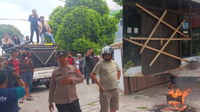 Kantor Komnas HAM Sulteng Disegel Massa, Livand Breemer Dituding Miliki Kolam Perendaman di Poboya