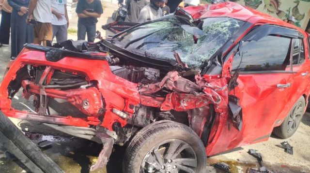 Kronologi Kecelakaan Maut Libatkan 4 Mobil di Jalan Yos Sudarso Palu, Satu Pengemudi Tewas