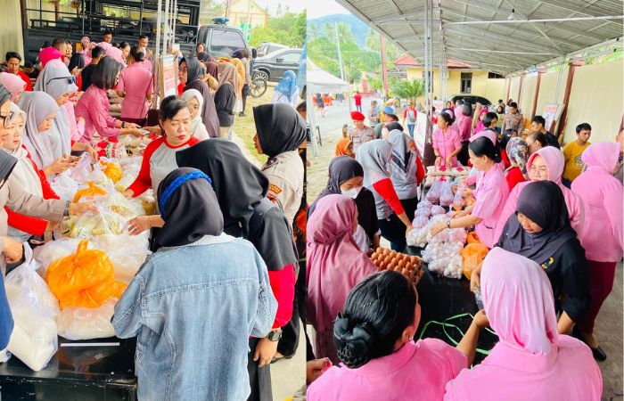 Polres Parimo dan Pemda Gelar Pangan Murah Tekan Lonjakan Harga Jelang Idul Fitri 2026