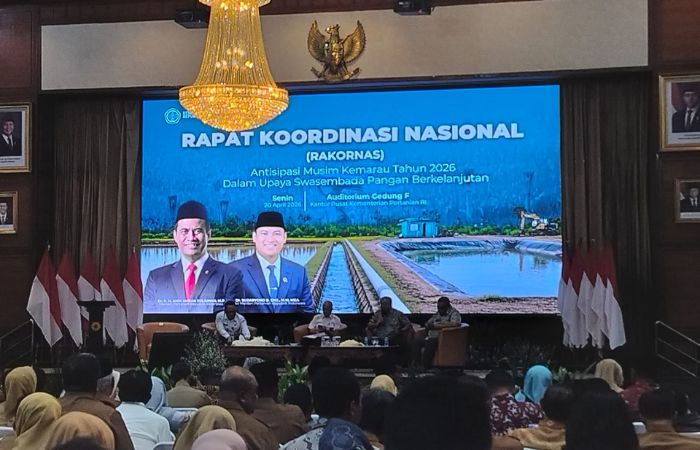 Antisipasi Kekeringan 2026, Bupati Parimo Minta Bantuan Irigasi ke Kementan