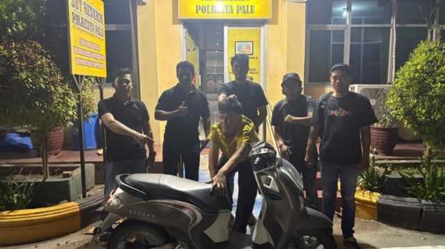 Kerap Beraksi di Wilayah Palu, Pelaku Curanmor Dibekuk Tim Resmob Tadulako