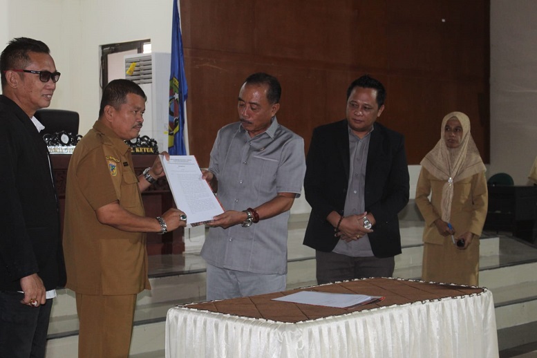 DPRD Bahas PH Komoditas Ekspor, Pemda Parimo Siap Tindak Lanjut