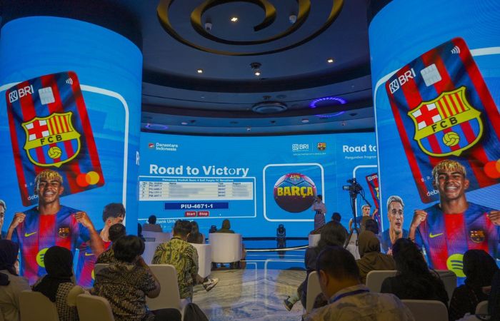 BRI Undi Program Debit FC Barcelona, Nasabah Berpeluang Nonton Langsung di Camp Nou