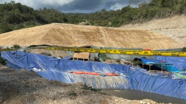 Mabes Polri Tertibkan PETI di Ranodea-Vatutela, Peralatan Pengolahan Emas Disita dan Pasang Police Line