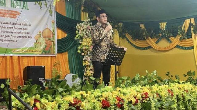 Halal Bihalal di Moutong, Bupati Parimo Dorong Kepercayaan Publik dan Ekonomi Desa