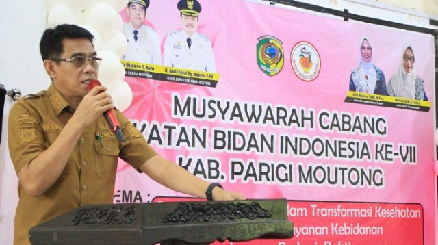 IBI Parimo Gelar Muscab VII, Pemerintah Tekankan Profesionalisme Bidan dan Cegah Stunting