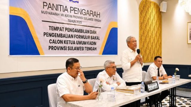 Musprov KADIN Sulteng Diterpa Isu Keberpihakan, Ketua SC Dituding Jadi 'Pemain'