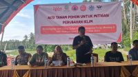 Wabup Parimo Pimpin Aksi Tanam Pohon, Dorong Mitigasi Perubahan Iklim