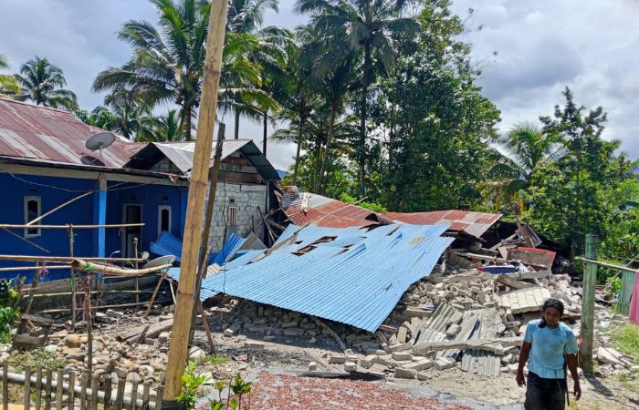 UPDATE Gempa M6,7 Sulawesi Tengah: 1.193 Warga Terdampak dan 466 Rumah Rusak