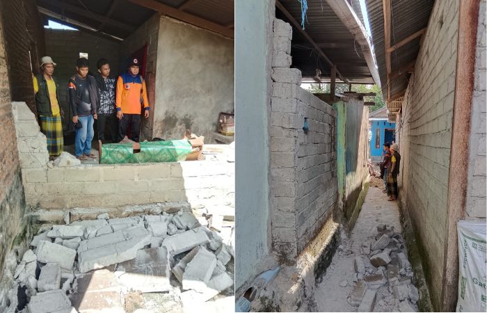 Data Sementara, Tujuh Rumah di Parimo Rusak Akibat Gempa M6,7