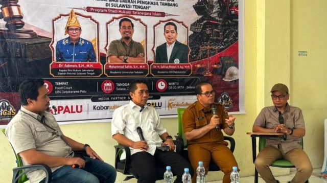 DBH Nikel untuk Sulteng Dinilai Jauh dari Adil