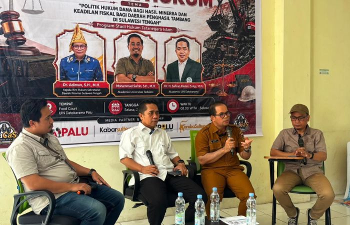 DBH Nikel untuk Sulteng Dinilai Jauh dari Adil