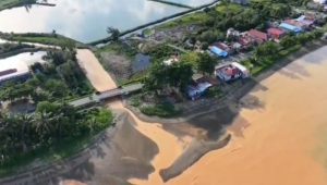 Lumpur Peti Tinombo Selatan Tembus ke Laut, Rusak Ekosistem Pesisir
