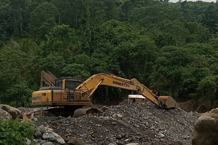 BB Ekskavator yang Hilang di Penitipan, Dikabarkan Beroperasi Lagi di Peti Tombi