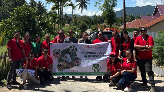 Swiss-Belexpress Palu Salurkan Bantuan untuk Korban Gempa di Kamarora