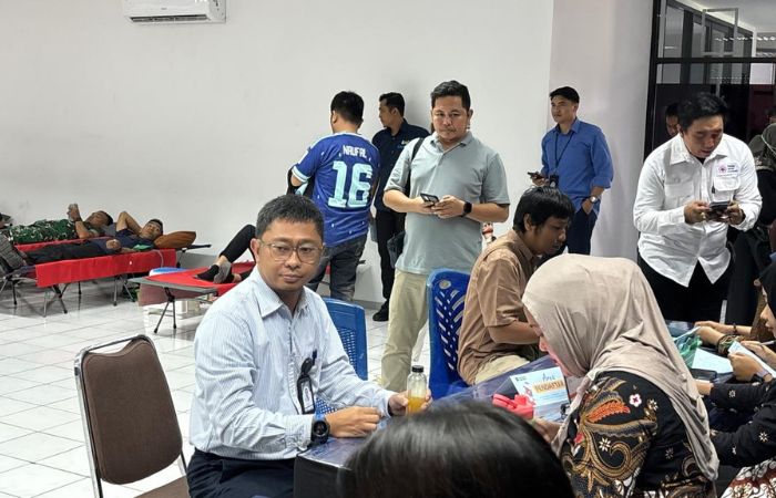 Sambut HUT ke-28, Bank Mandiri Palu Gelar Donor Darah Targetkan 280 Kantong