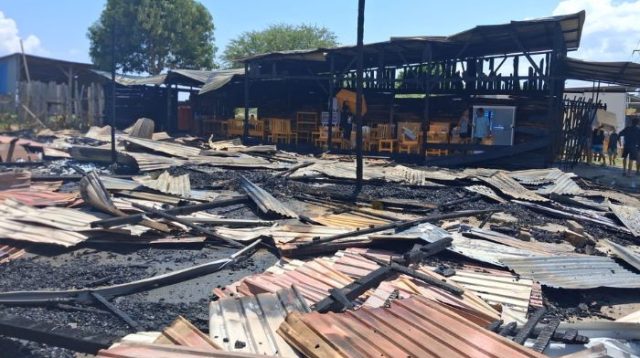Lima Toko Furniture di Palu Ludes Terbakar, Polisi Selidiki Penyebab